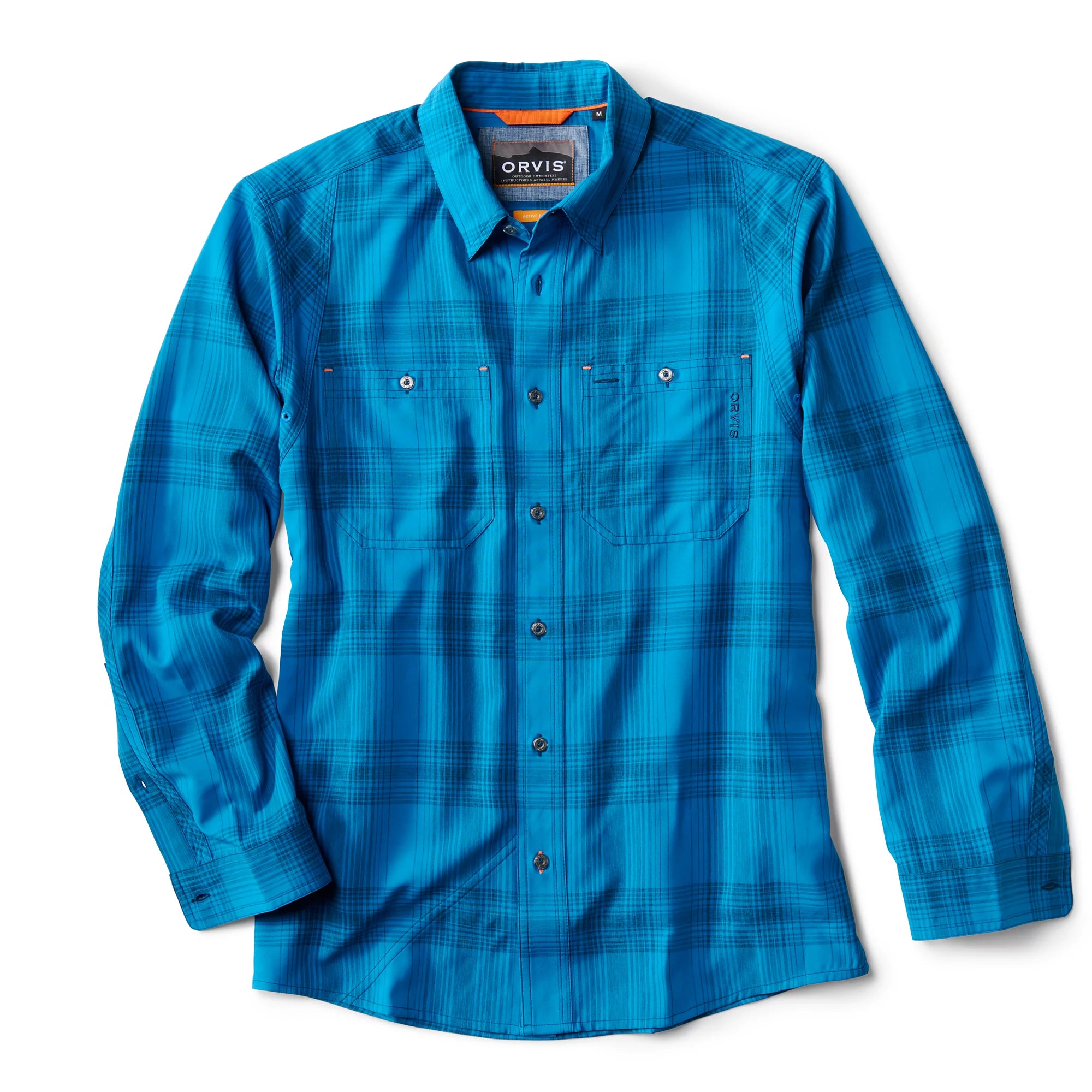 Orvis M's Tech Chambray Long-Sleeve Work Shirt Orvis M's Tech Chambray Long-Sleeve Work Shirt