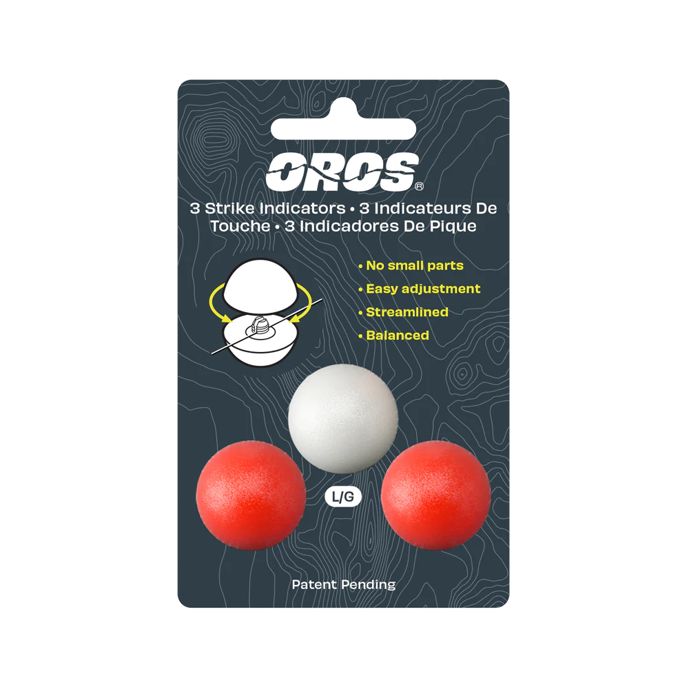 Oros Strike Indicator 3-Pack - Red/White