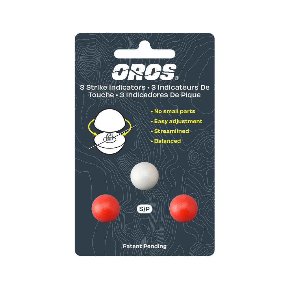 Oros Strike Indicator 3-Pack - Red/White