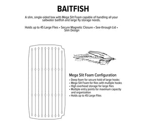 Umpqua UPG Foam Salt Baitfish Fly Box