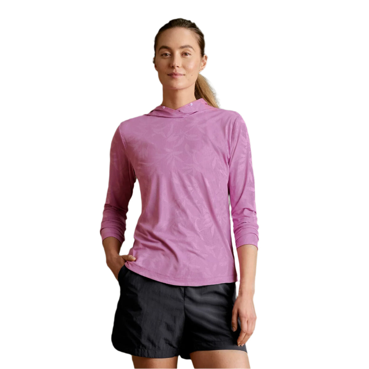 Orvis W's Sun Defense Printed Hoodie