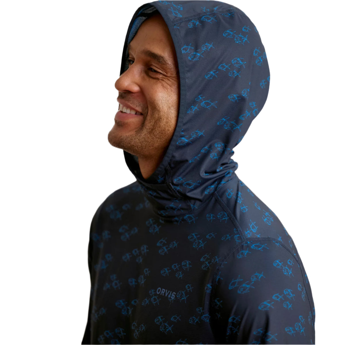 Orvis M's Sun Defense Printed Hoodie