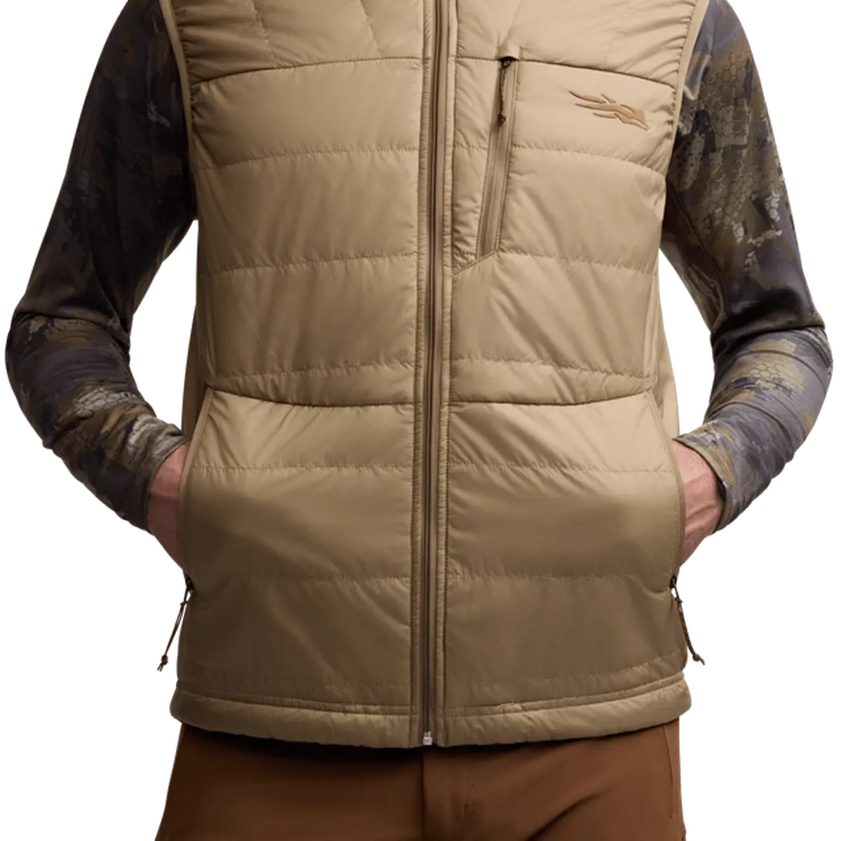 Sitka M's Kelvin Aerolite Vest - Solid Colors