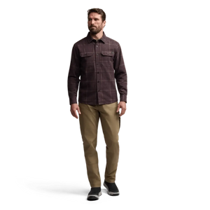 Sitka M's Hardwood Heavy Weight Flannel - DQ