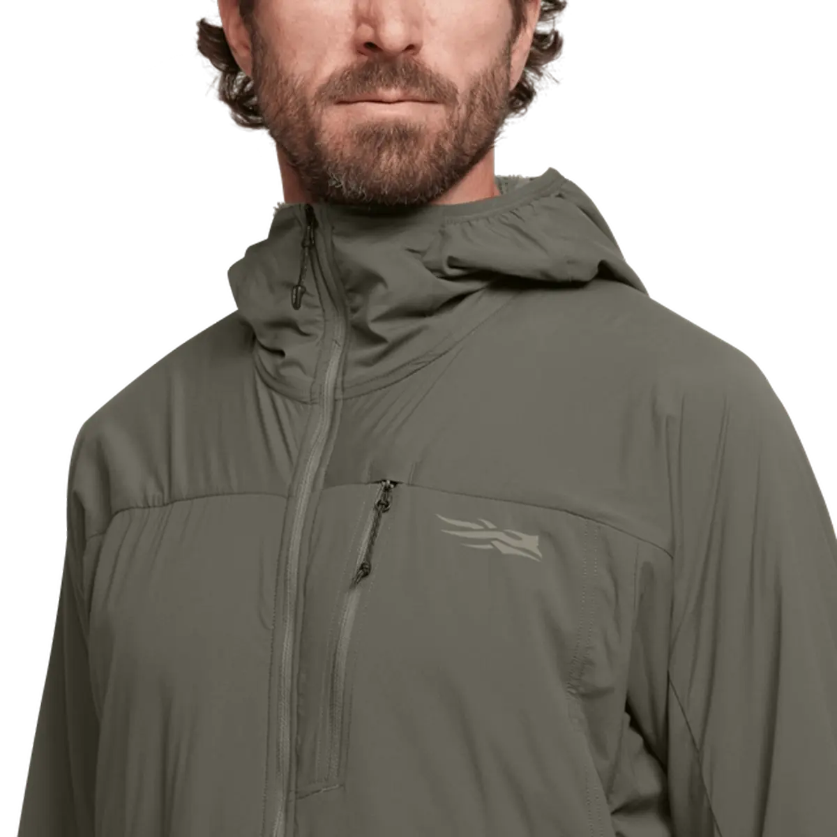 Sitka M's Ambient 100 Hooded Jacket - Solid Colors