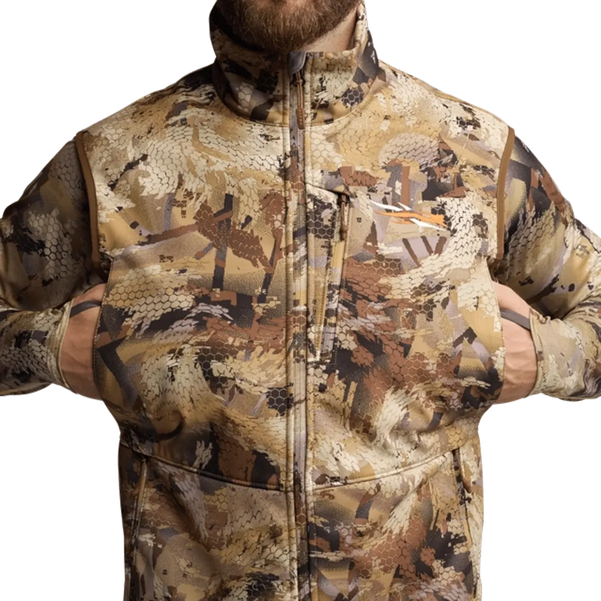 Sitka M's Dakota Vest - Optifade Waterfowl Marsh