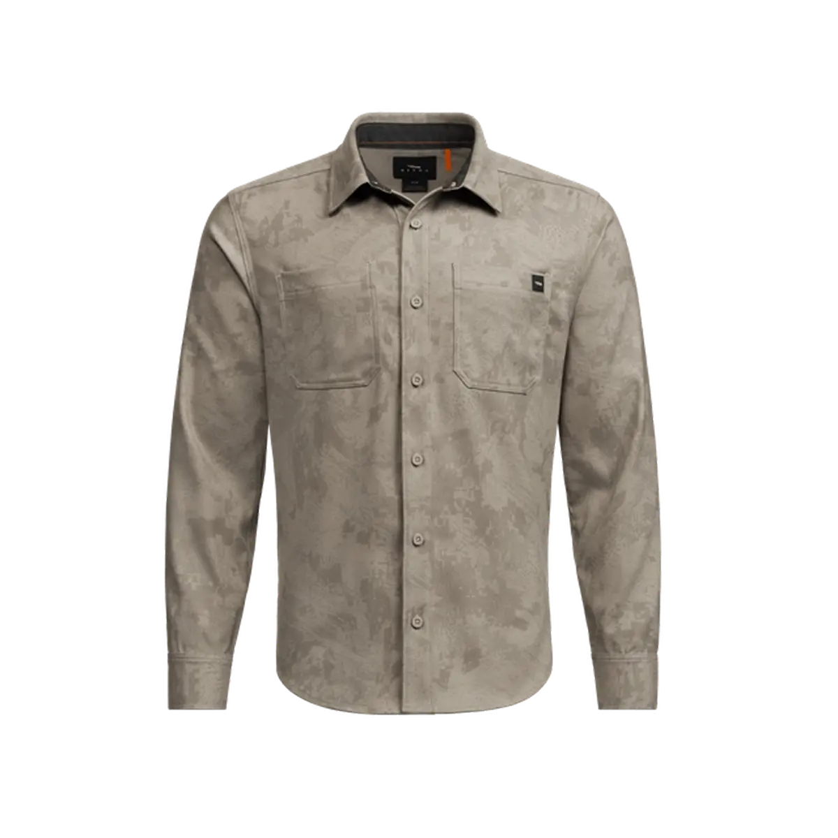 Sitka M's Bridger Camo LS Flannel - DQ