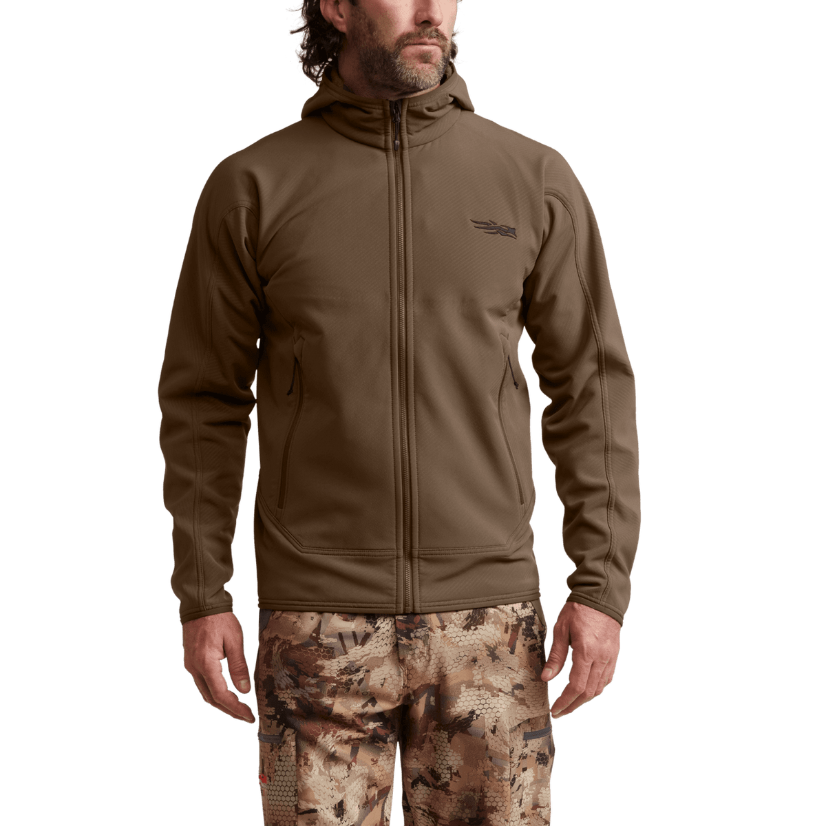 Sitka M's Alpha Fleece Hooded Jacket