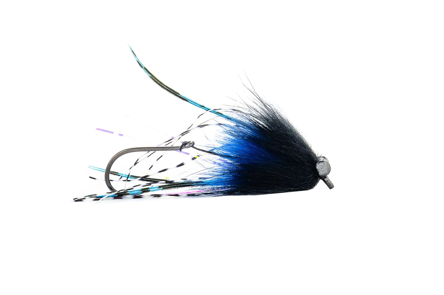 Aqua Flies Brett's Klamath Intruder - Black / Blue (3-Pack)