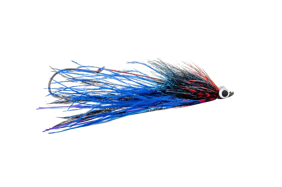 Aqua Flies Crandall's Provider - Black / Blue (3-Pack)