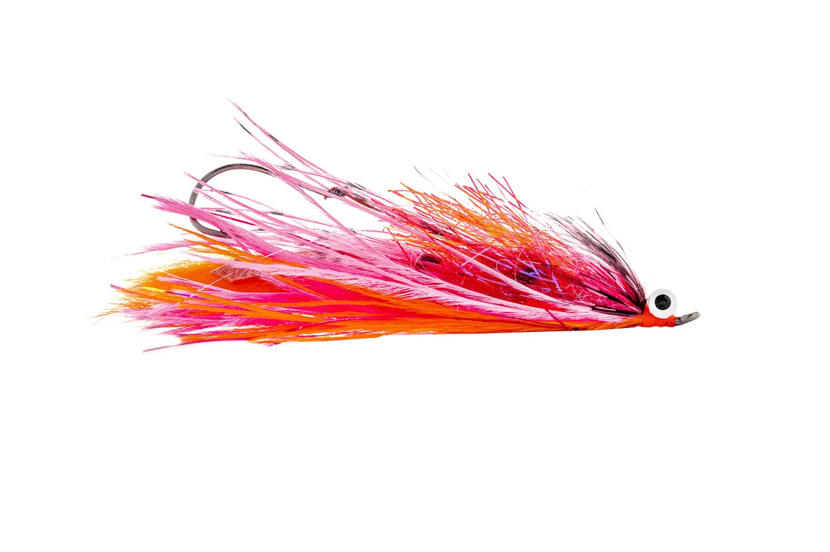 Aqua Flies Crandall's Guide's Choice - Orange / Pink (3-Pack)