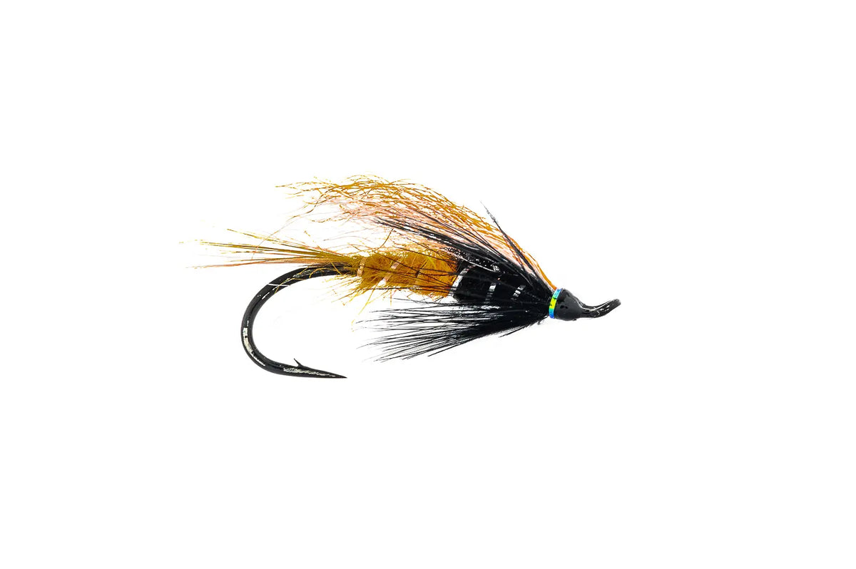 Aqua Flies Mack's Canyon - Black / Orange (3-Pack)
