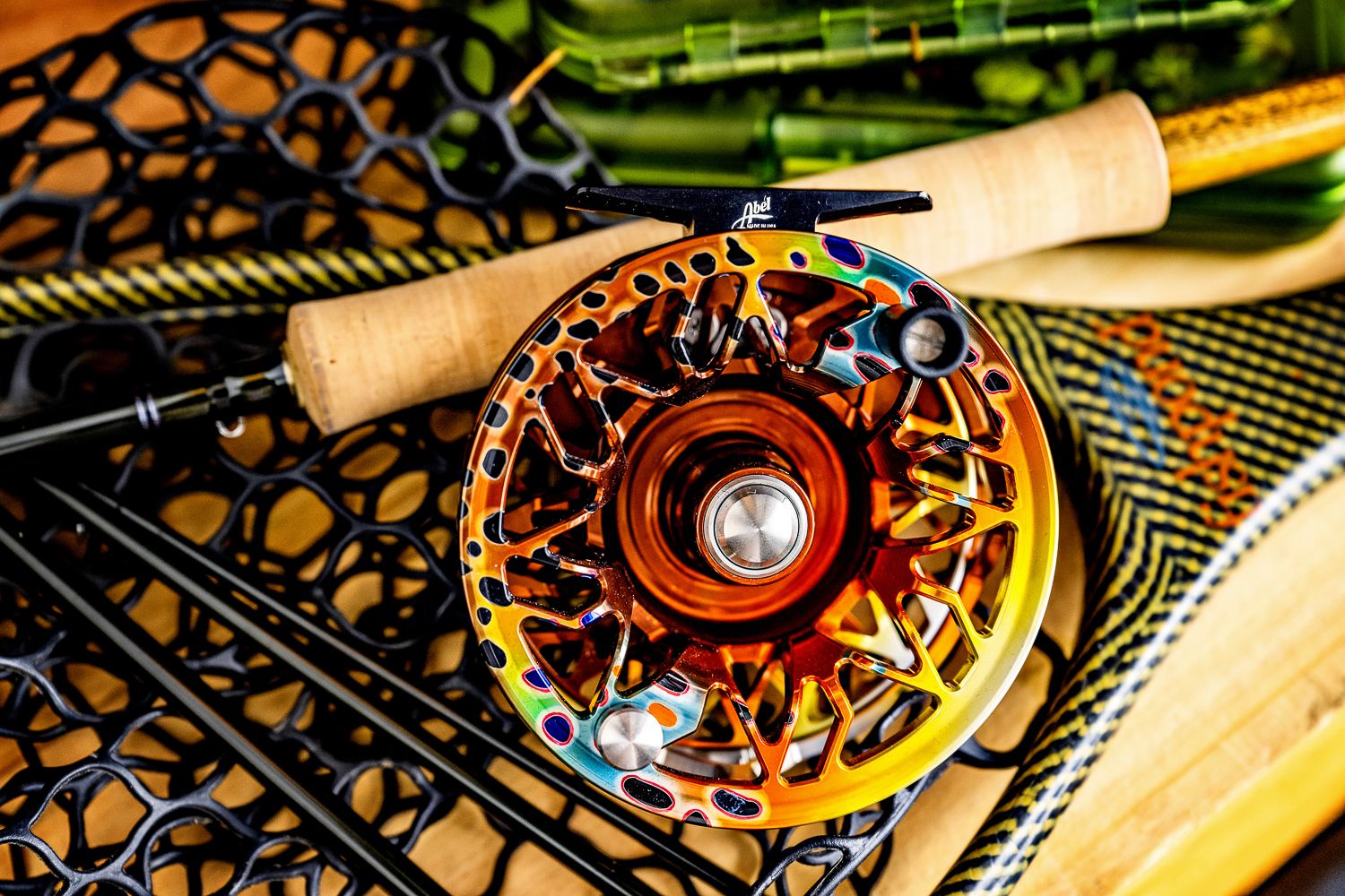 abel rove fly reel Abel Rove Fly Reel | Freshwater Graphic Plate