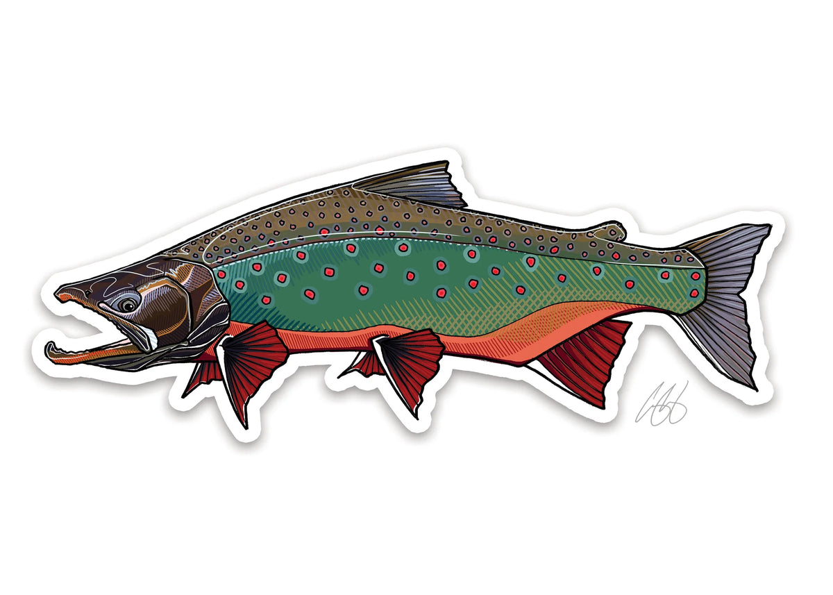 Casey Underwood Artic Char Decal