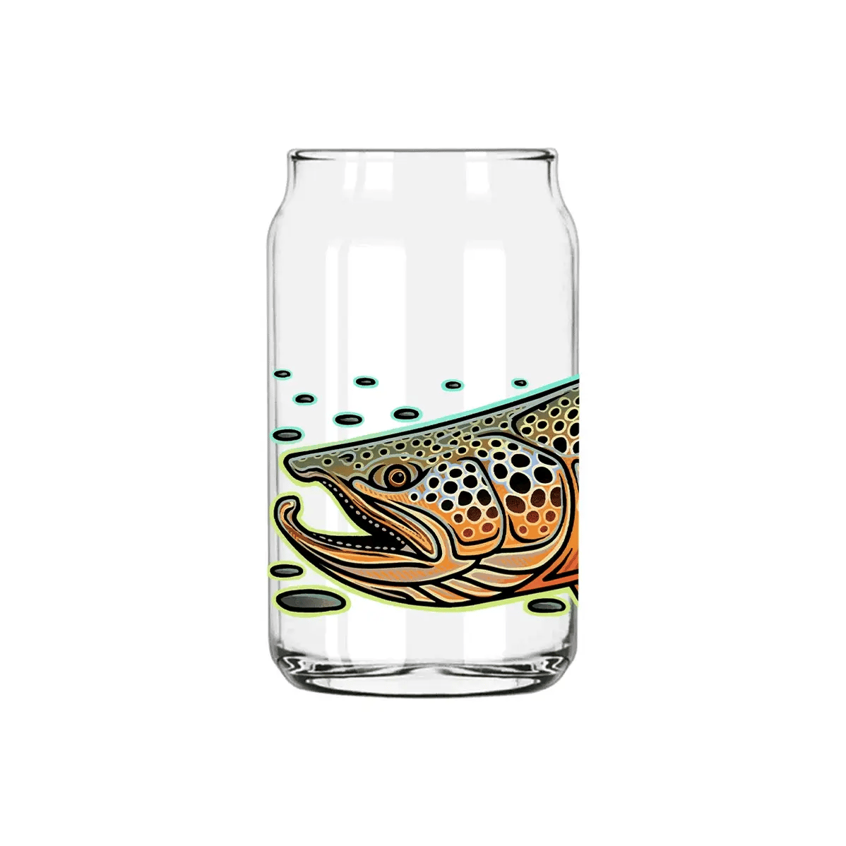 Casey Underwood Brown Trout Glass