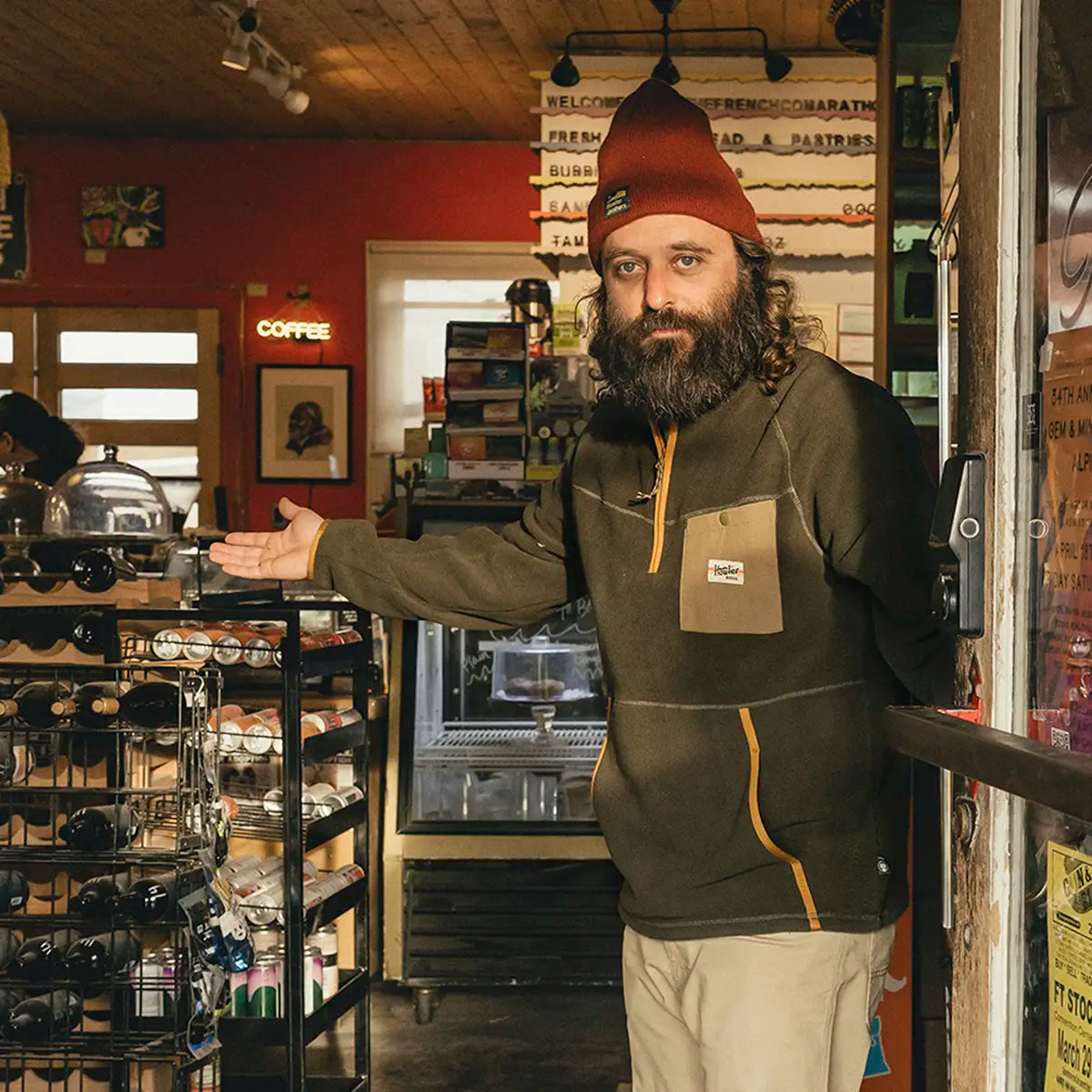 Howler Brothers Free Range Fleece Pullover