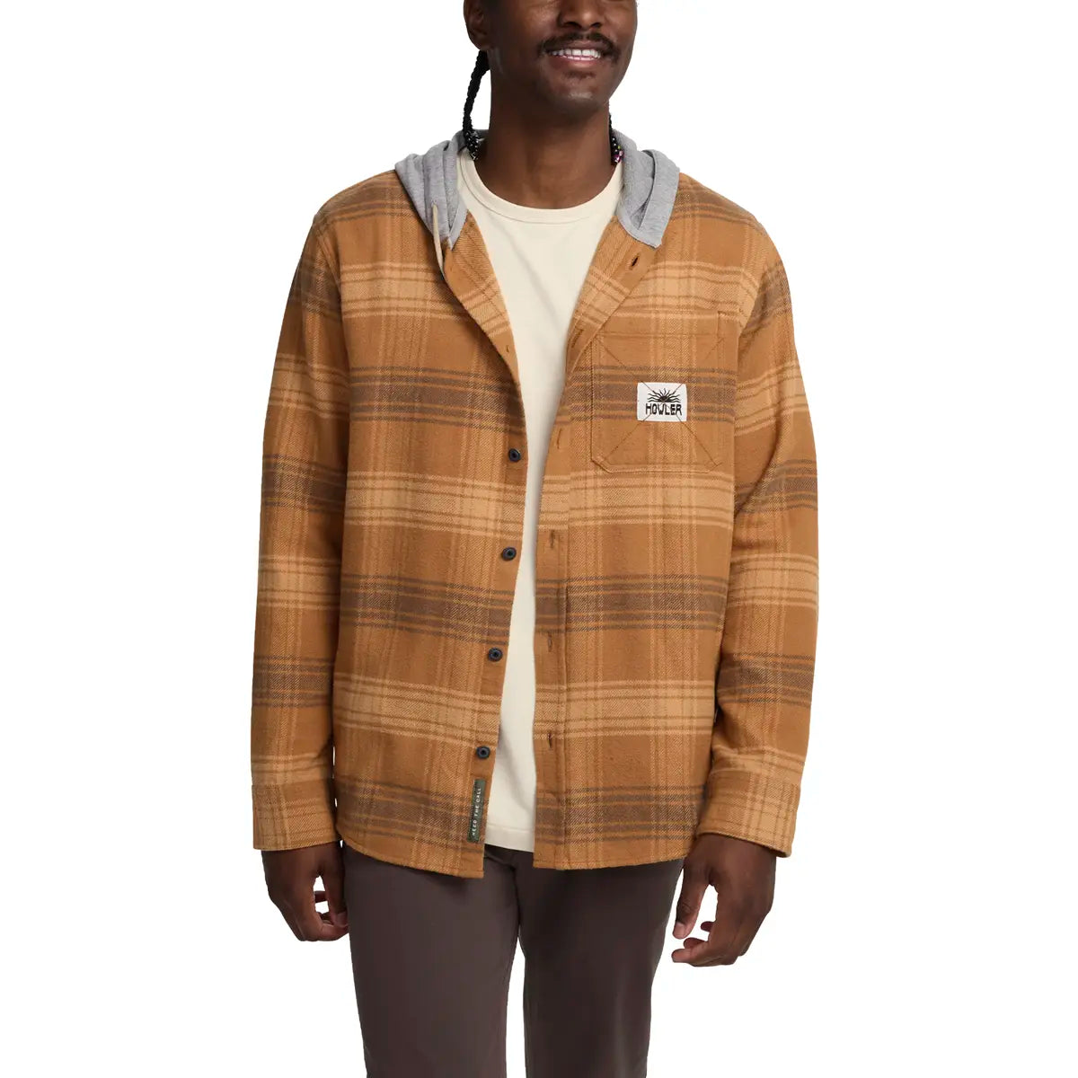 Howler Brothers M's Salvo Hooded Blanket Flannel