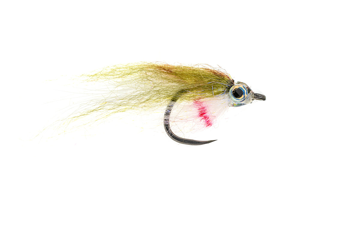 Fulling Mill Baby Fat Minnow - Olive/White (3-Pack)