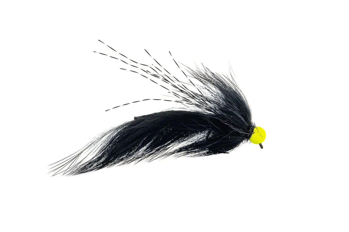 Fulling Mill Tungsten Hot Head Jig Zonker - Black (3-Pack)