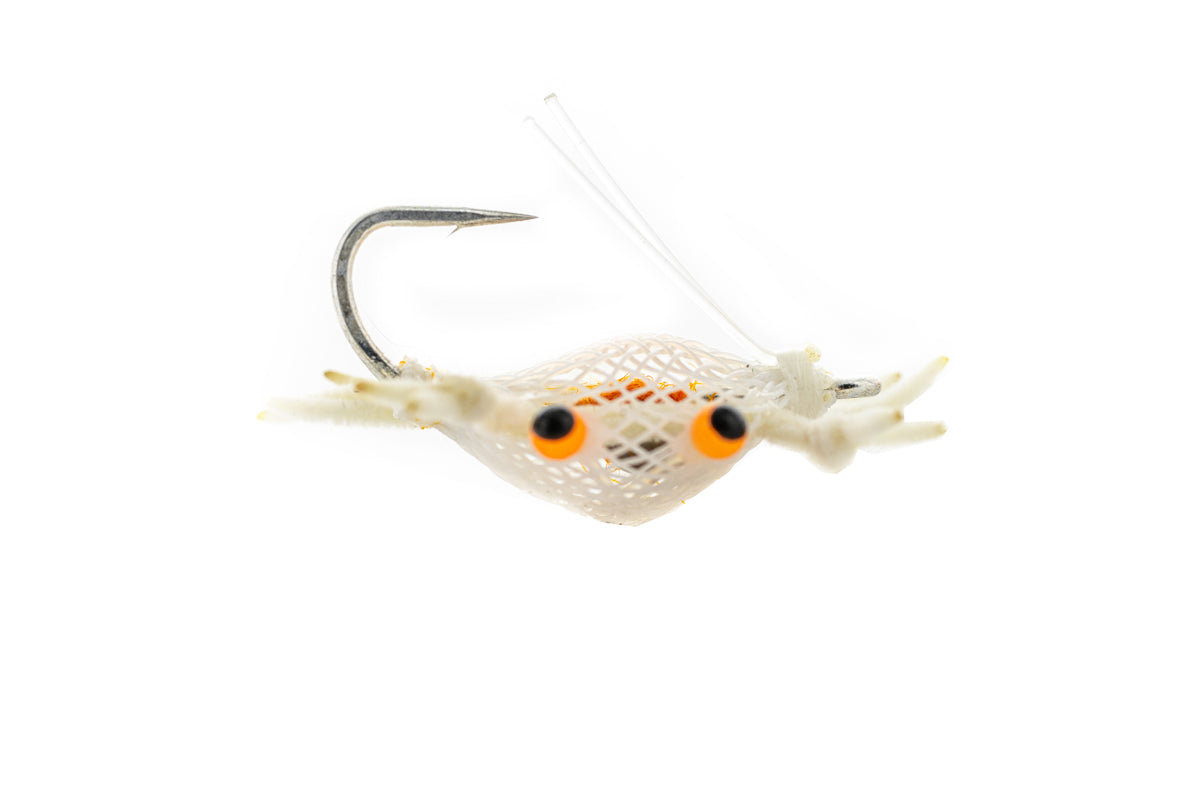 Fulling Mill Micro Flexo Crab - White (3-Pack)