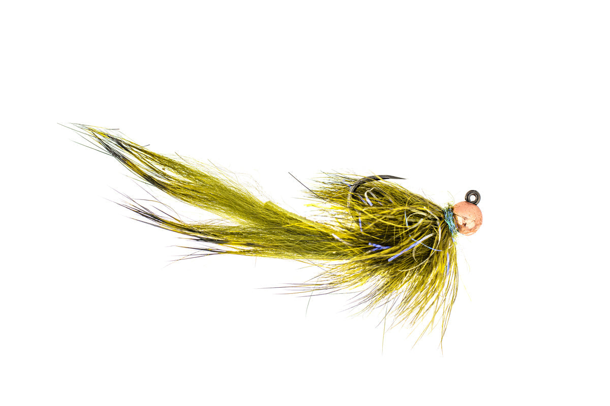 Fulling Mill Olsen's Backflop Jig - Olive (3-Pack)