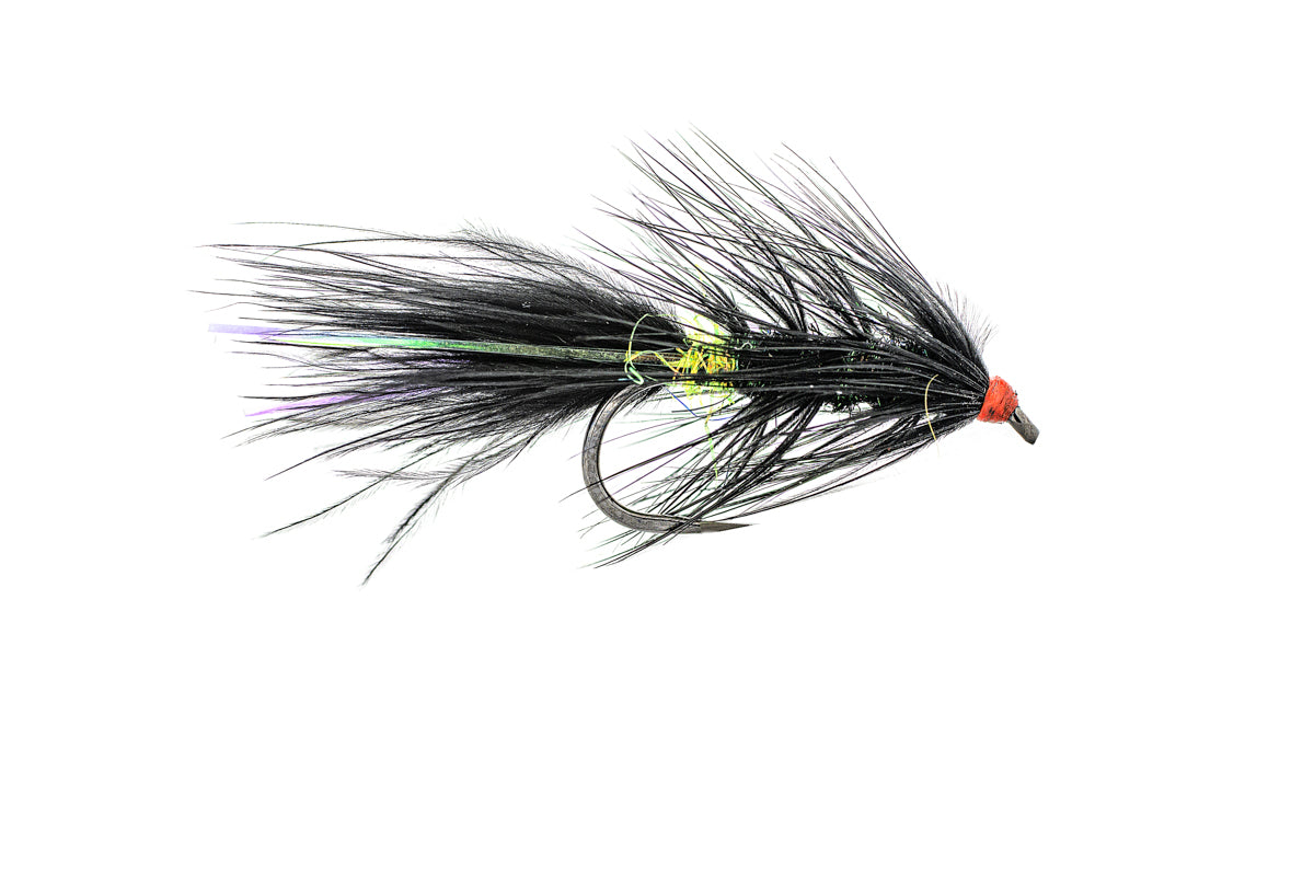 Fulling Mill Roza's Black & Green Streamer  (3-Pack)