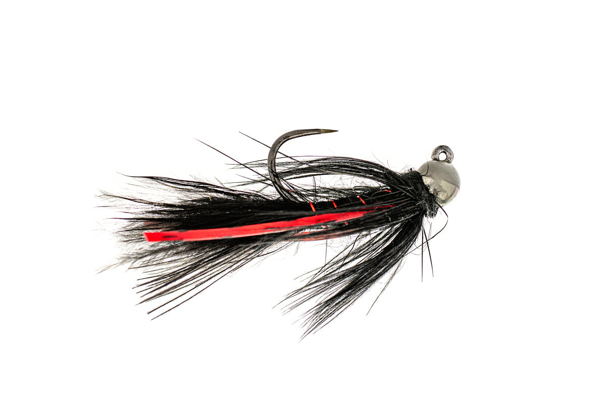 Fulling Mill Tungsten Jig Bugger - Black (3-Pack)