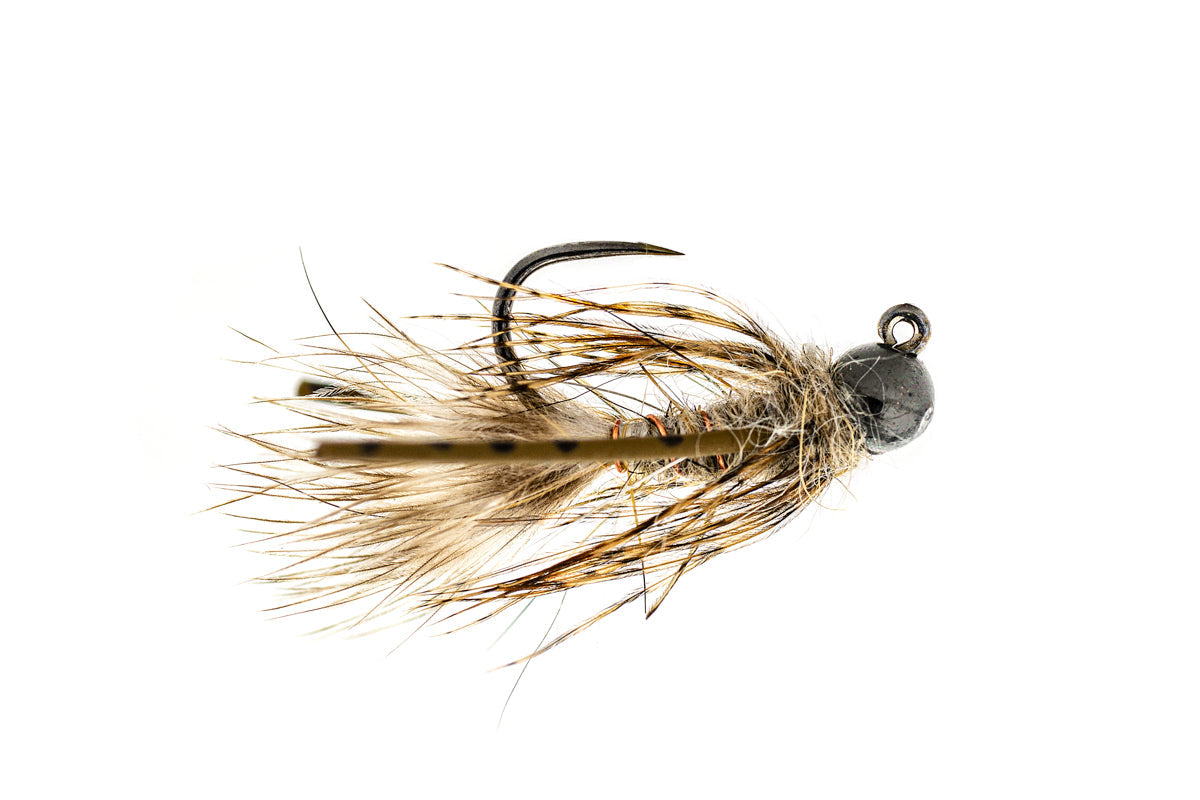 Fulling Mill Tungsten Jig Bugger - Tan (3-Pack)