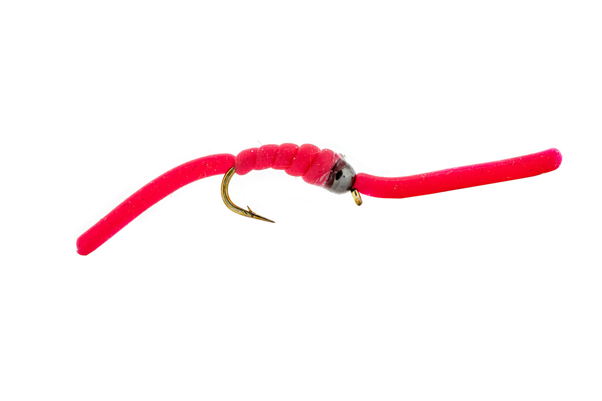 Fulling Mill Wiggly Worm (TBH) - Pink (3-Pack)