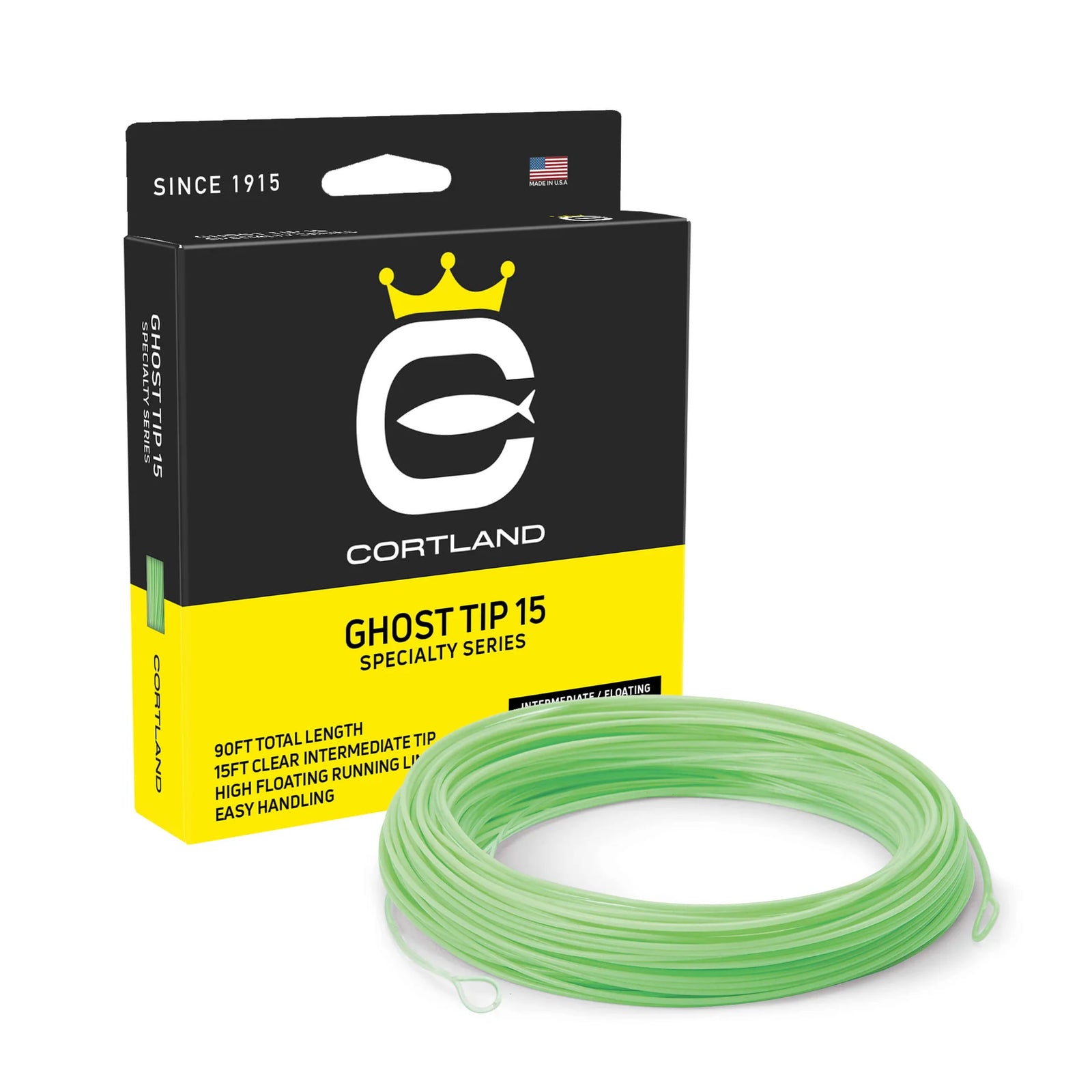 Cortland Specialty Series Ghost Tip - 15' Fly Line