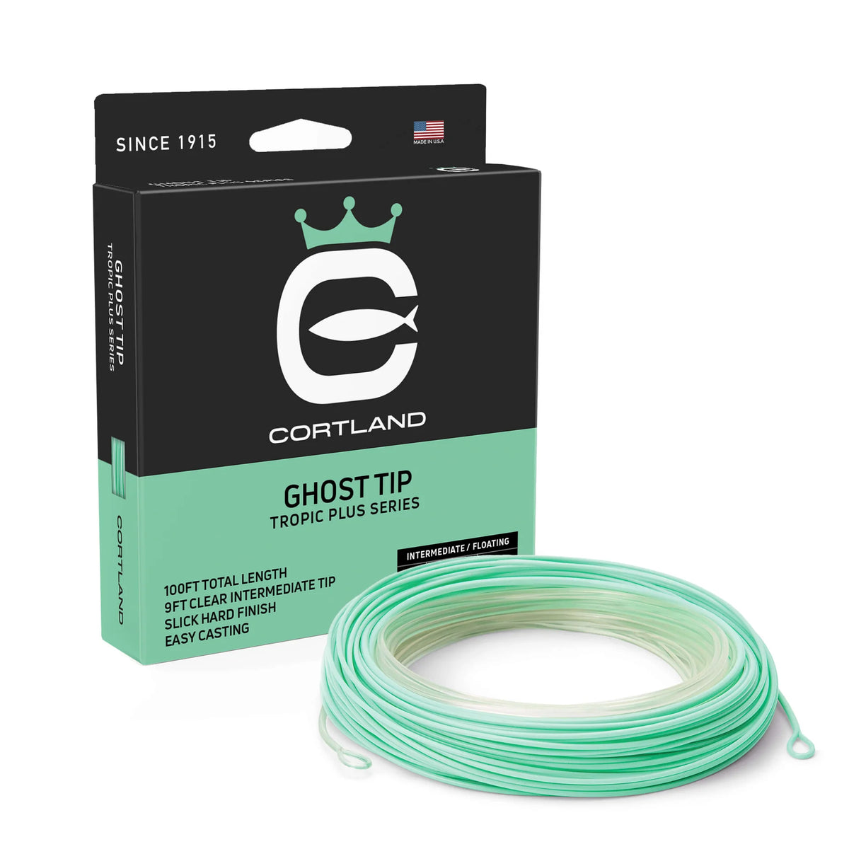 Cortland Tropic Plus Series Ghost Tip Fly Line