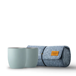 High Camp Flasks Parkside Tumbler 2-Pack w/Case