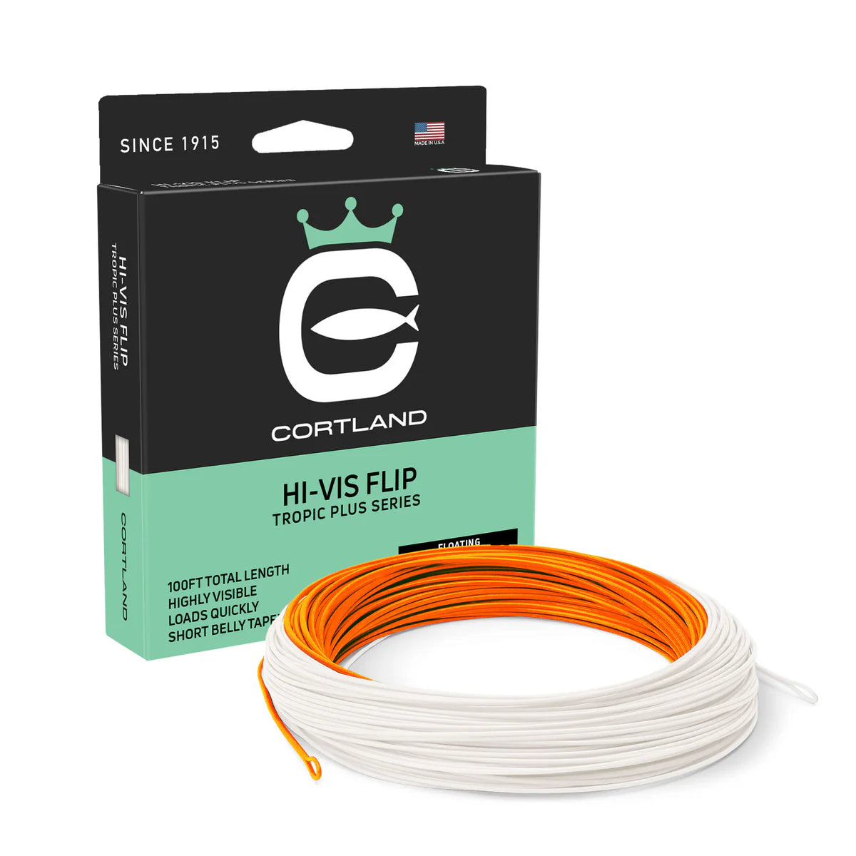 Cortland Tropic Plus Series Hi Vis Flip Fly Line
