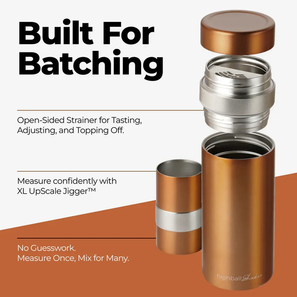 High Camp Flasks Highball Shaker