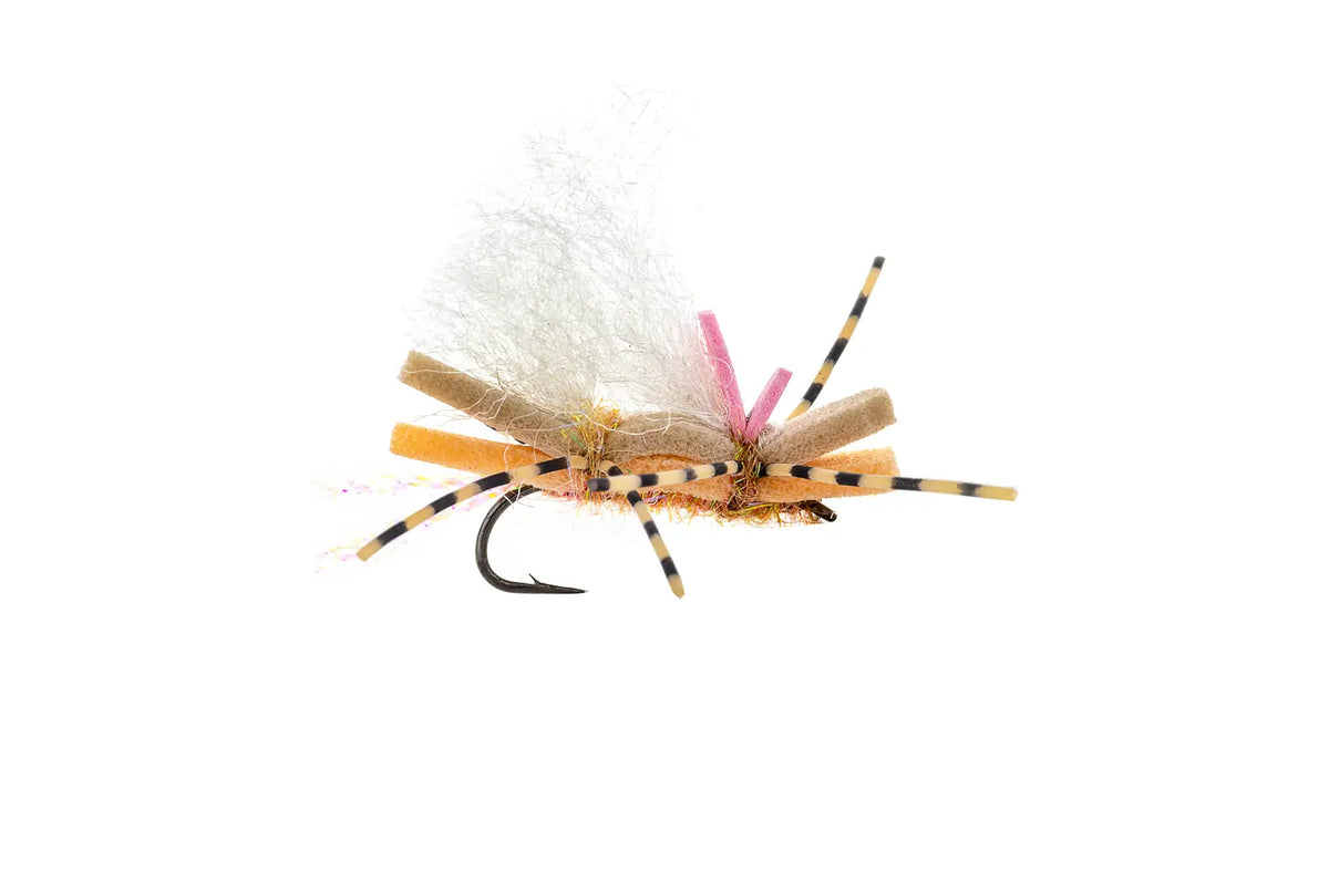 Montana Fly Company Double Stack Chubby Chernobyl - Tan / Peach (3-Pack)