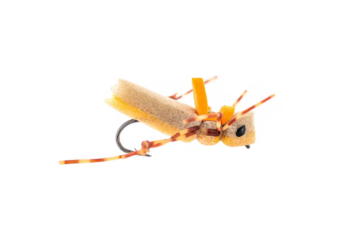 Montana Fly Company More-or-Less Hopper - Peach (3-Pack)