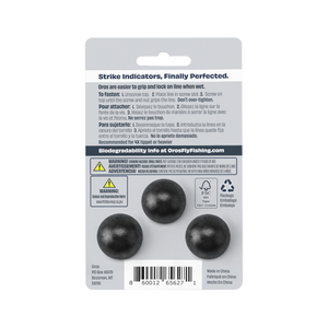 Oros Strike Indicator 3-Pack - Black