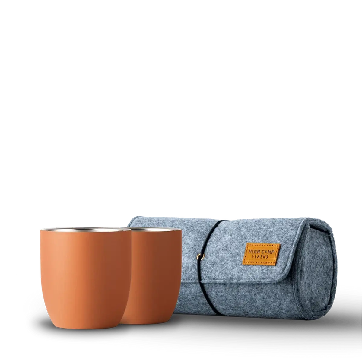 High Camp Flasks Parkside Tumbler 2-Pack w/Case