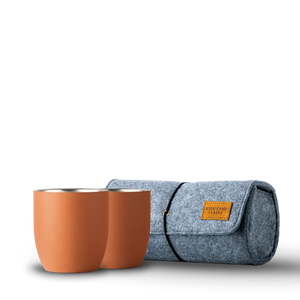 High Camp Flasks Parkside Tumbler 2-Pack w/Case