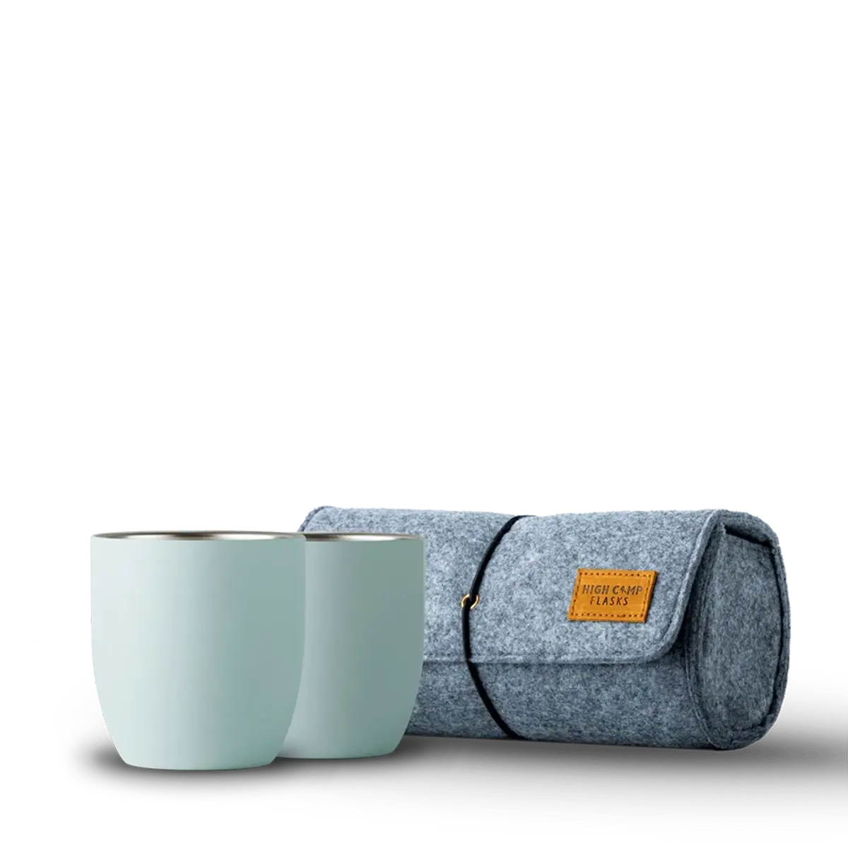 High Camp Flasks Parkside Tumbler 2-Pack w/Case