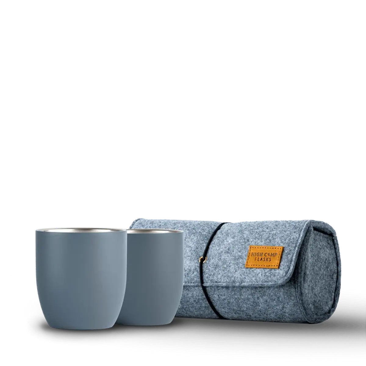 High Camp Flasks Parkside Tumbler 2-Pack w/Case
