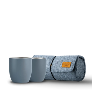 High Camp Flasks Parkside Tumbler 2-Pack w/Case