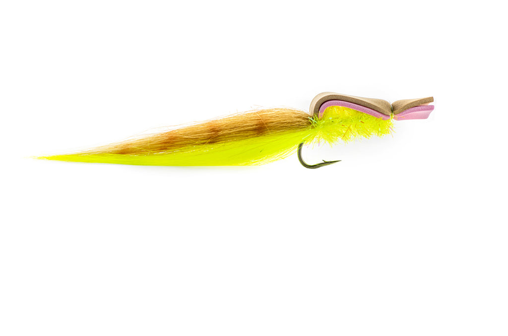 electric chicken fishing lure Rainy's CF Gurgler - Electric Chicken (3-Pack)