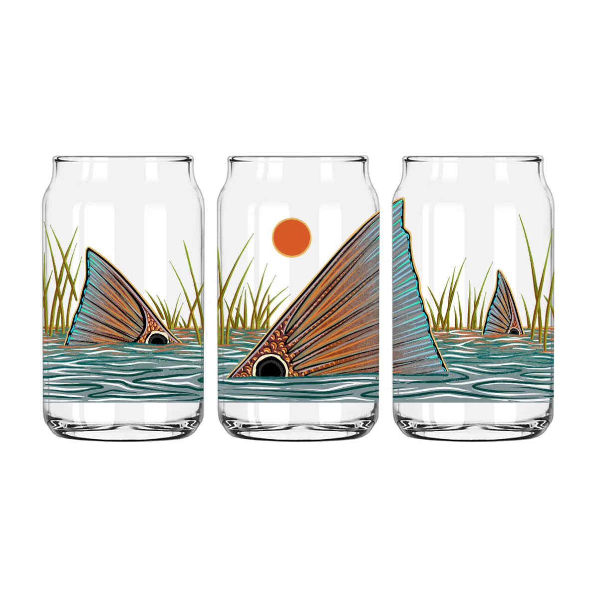 Casey Underwood Redfish Beer Glass