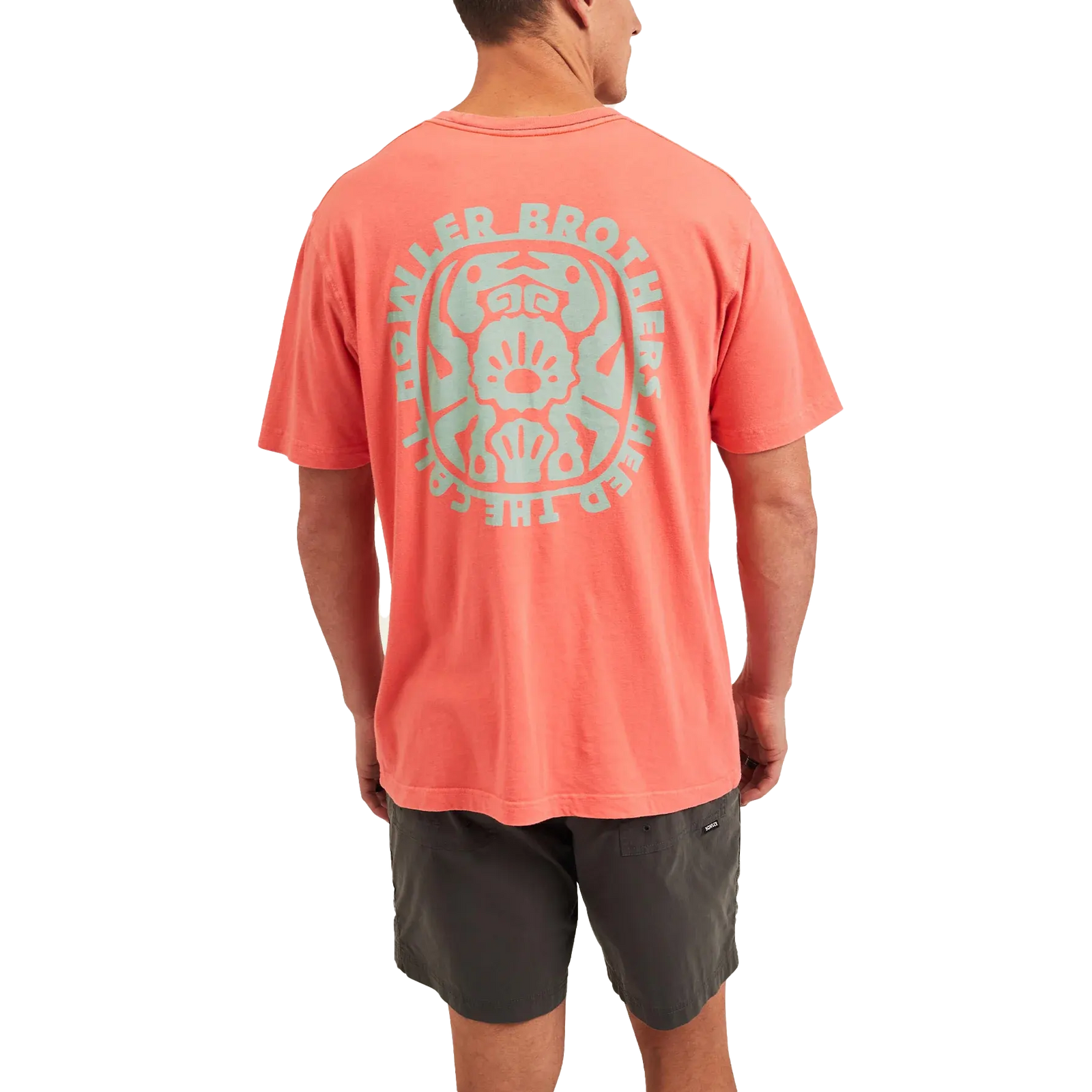 Howler Brothers Cotton T - Crab Idol : Coral