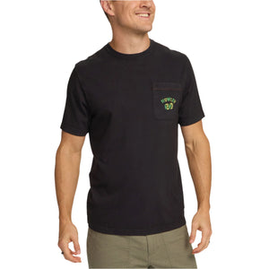 Howler Brothers Cotton Pocket T-Shirt - Slithering Gators : Black