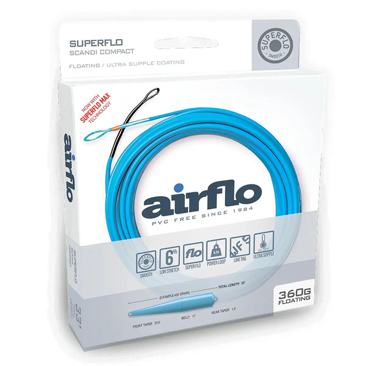 Airflo Superflo Max Scandi Compact Float