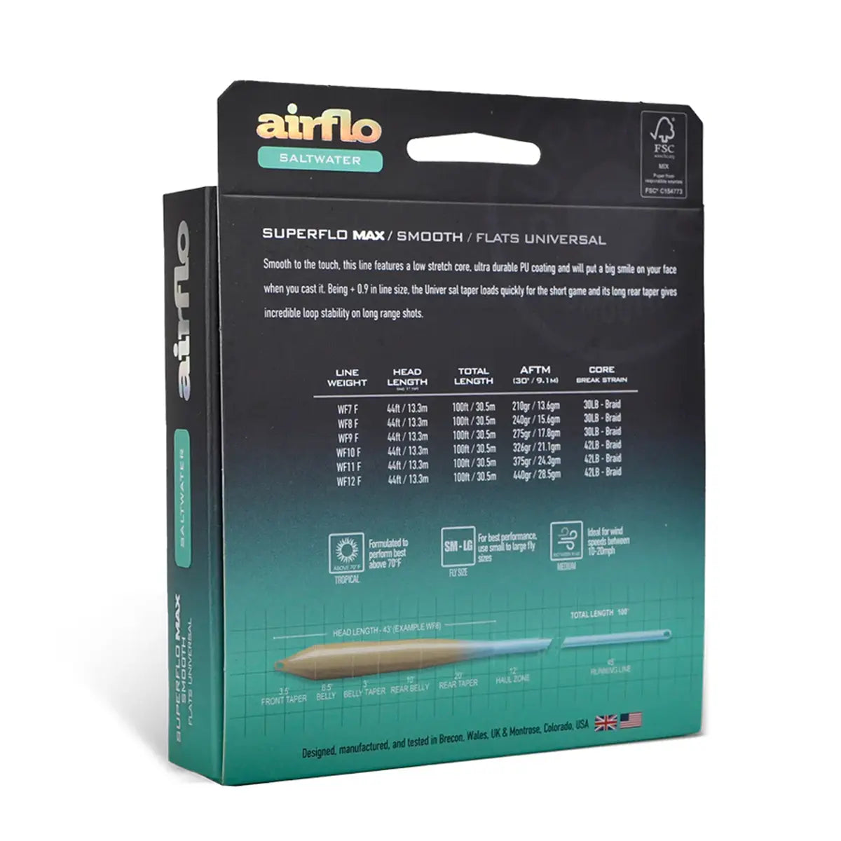 Airflo Superflo Max Smooth Flats Universal