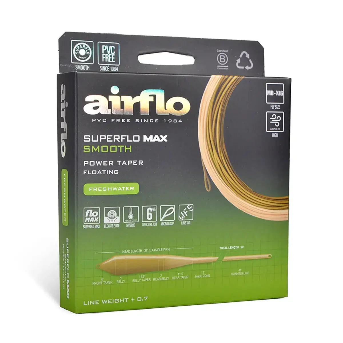 Airflo Superflo Max Smooth Power Fly Line
