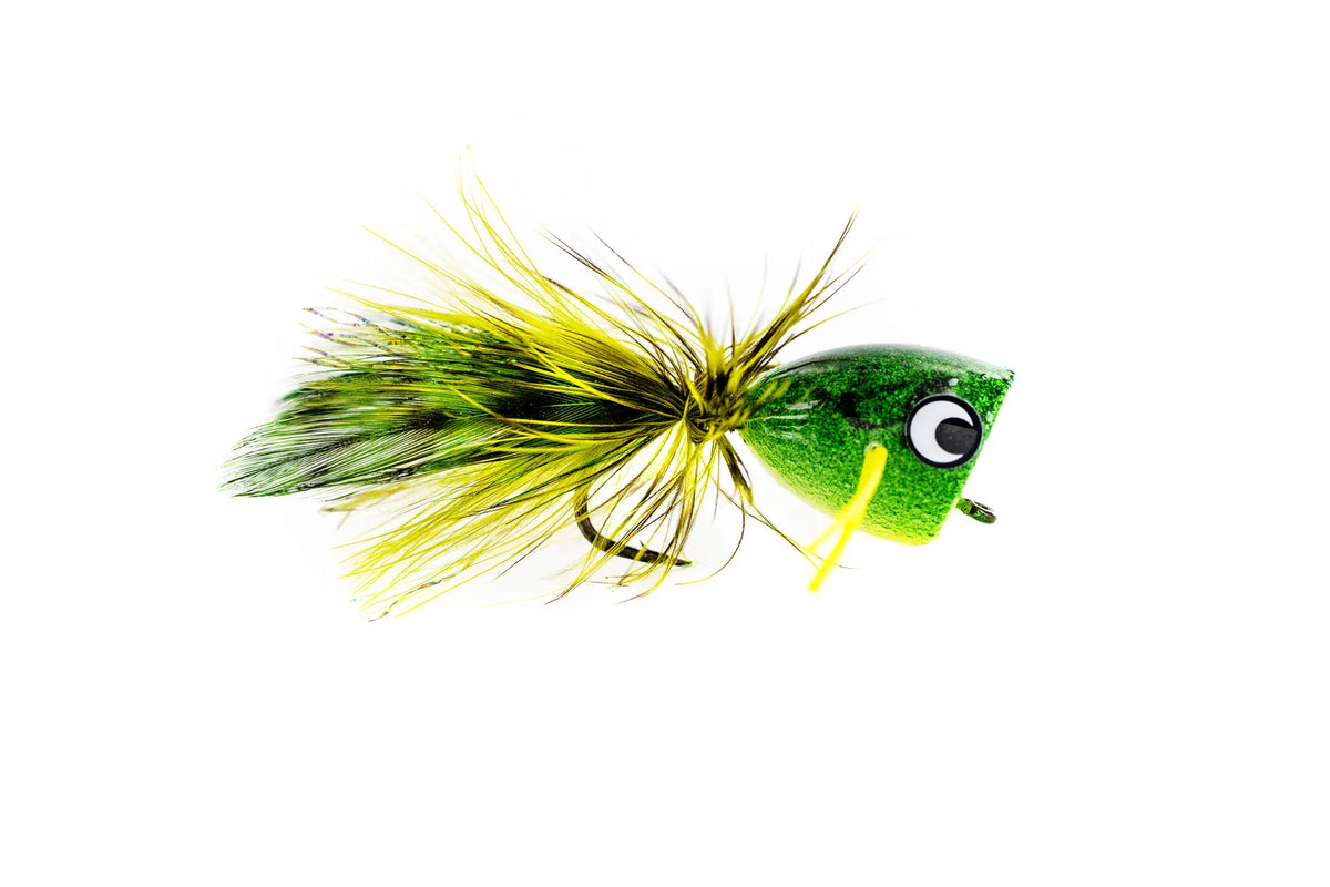 Solitude's Kermit Bass Popper - Kermit (3-Pack)